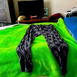 3X Bobby Brook stretch pants black and gray plaid